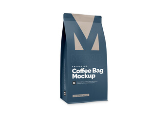 Matte Coffee Bag Mockup