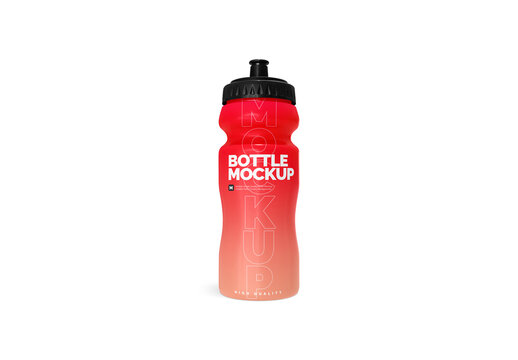 Plastic Bottle Mockup