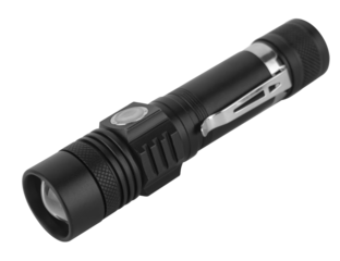 hand-held LED flashlight,