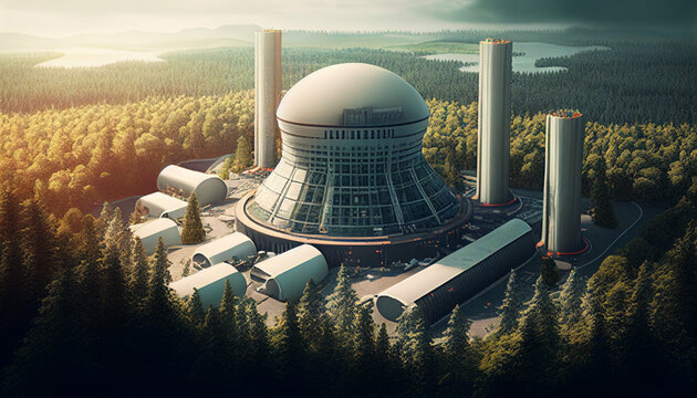 Green Future Nuclear power reactor energy production generation
