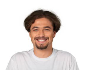 Portrait of a Happy Man