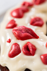 Red velvet bundt cake