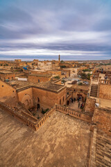 Obraz premium Midyat district of Mardin province with photographs taken from various angles