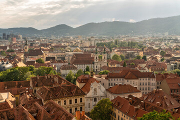 Fototapeta premium Graz, Austria cityscape