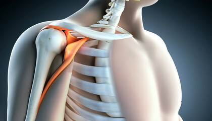 Articulaci&oacute;n de hombro humano 