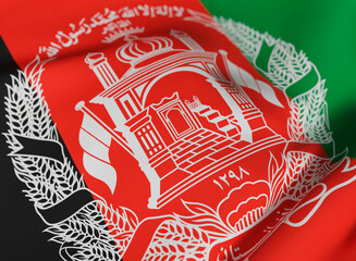 Flag of Afghanistan (Afganistán)