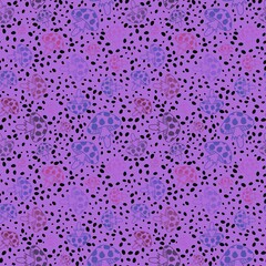 Summer cartoon seamless mushrooms pattern for wrapping paper and fabrics and linens and kids notebooks