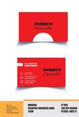 Modern Corporate Business Card  template