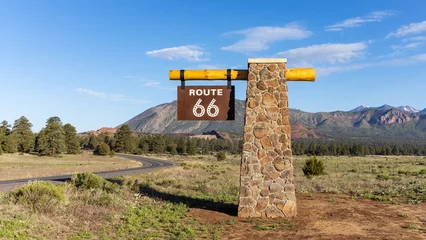 Rolgordijnen Route 66 Flagstaff Arizona © James Phelps JR