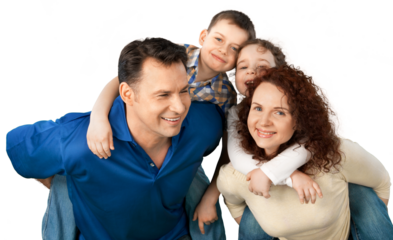 Portrait of Happy Family