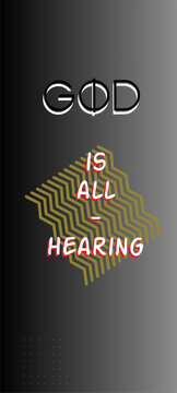 quotes about God, on a black background suitable for posters