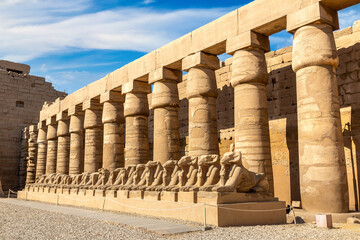 Karnak temple in Luxor, Egypt