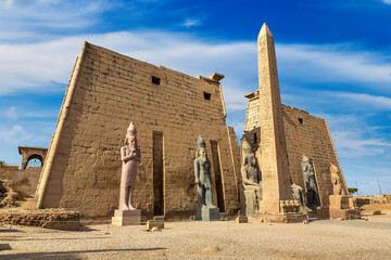 Luxor Temple in Luxor, Egypt