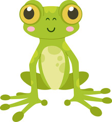 Sitting Frog Amphibian