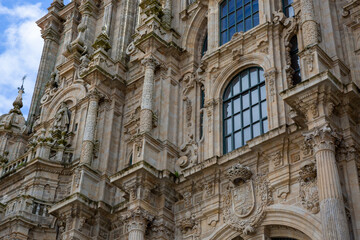 The Cathedral from Santiago de Compostela - Galicia, Spain - details  - 610121301