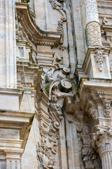 The Cathedral from Santiago de Compostela - Galicia, Spain - details 