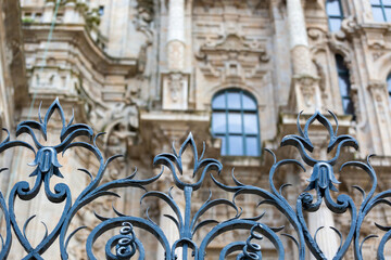 The Cathedral from Santiago de Compostela - Galicia, Spain - details  - 610121329