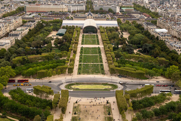 Parisian Landscapes From the Top of the Eiffel Tower