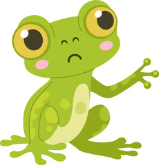 Sitting Frog Amphibian