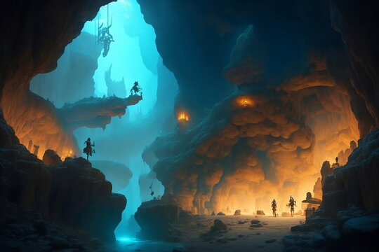 Deep within a labyrinthine cave system, you stumble upon an underground city filled with ancient artifacts and mythical creatures. What role do you play in this subterranean realm?