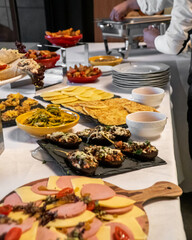 Delightful Mediterranean Moroccan Feast: Brunch Buffet with Savory and Sweet Dishes, Ramadan Iftar
