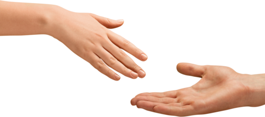 A Helping human hand concept