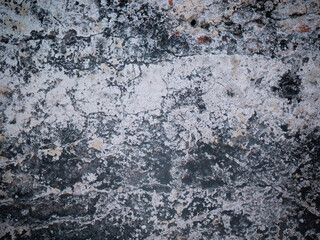 Aged and Cracked Black Wall