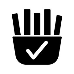 French fries icon PNG