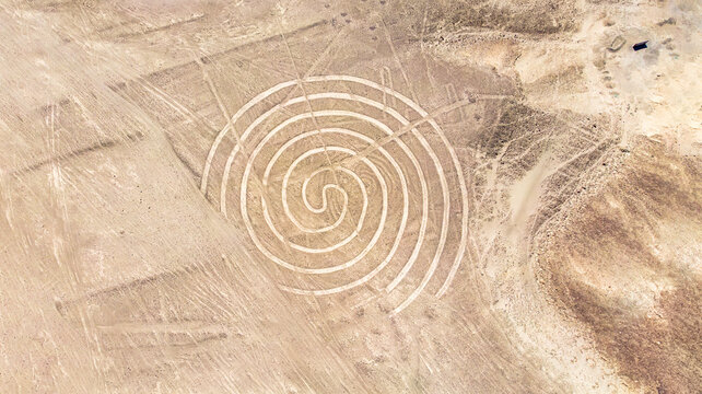 Nazca Lines Spiral - espiral
