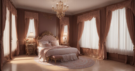 ベッドルームインテリア｜Generative AI