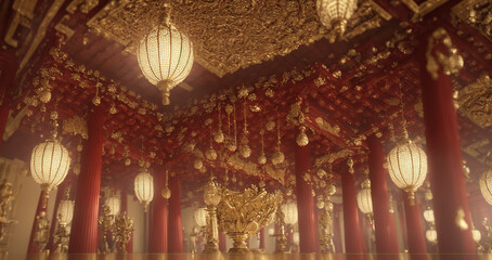 中国 寺院｜Generative AI