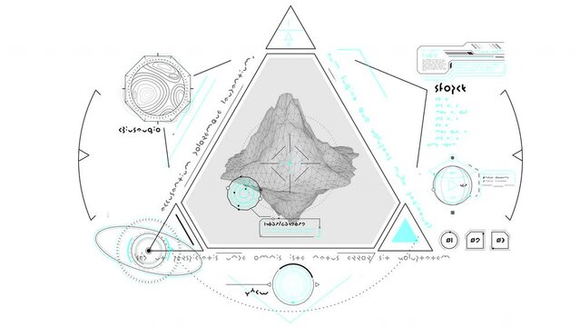 Geological research in an animated alien interface.