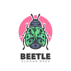 Beetle design illustration