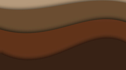 Vector illustration of a 3D ground layer