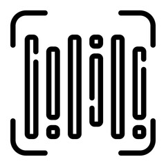 barcode Line Icon