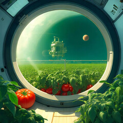 未来の畑　トマト畑