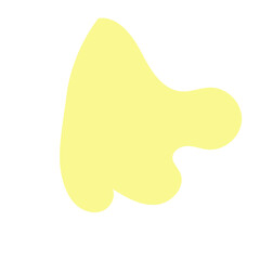 Yellow Abstract Shapes Vectors 