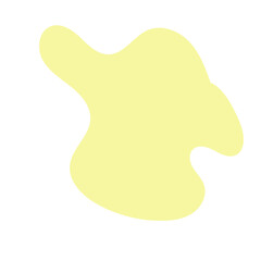 Yellow Abstract Shapes Vectors 