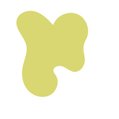 Yellow Abstract Shapes Vectors 