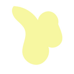 Yellow Abstract Shapes Vectors 