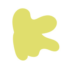 Yellow Abstract Shapes Vectors 