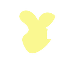 Yellow Abstract Shapes Vectors 