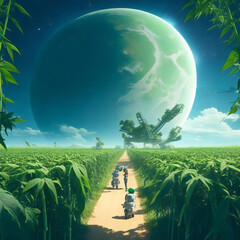 未来の農業　２