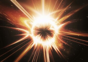 explosion of light