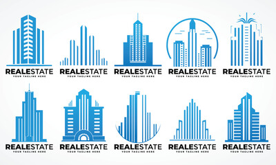 Real Estate Logo Pack Property Logo Set
