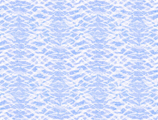 Japanese traditional pattern.Wave pattern.animal textured watercolour skin pattern on blue background.