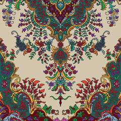 Abstract flowers.seamless.carpet composition. Cloth for women. Wrap. Wallpaper.