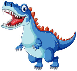 Fairy tail dinosaur cartoon character