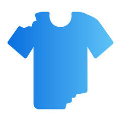 tshirt gradient icon