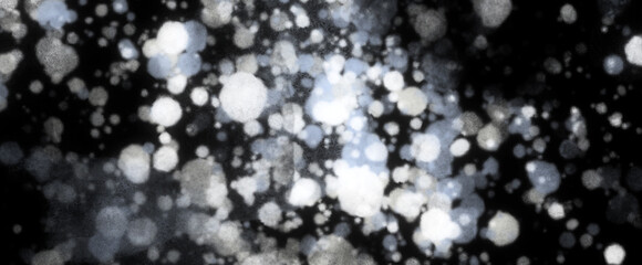 抽象的　水玉　水墨画　背景素材